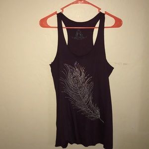 NWOT purple tank top